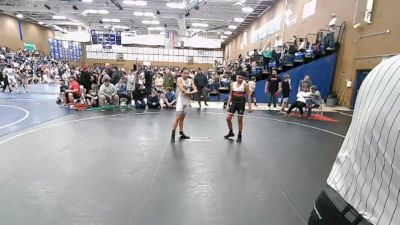 125 lbs Champ. Round 2 - Andres Curiel, West Jordan vs Jerius Tivao, Uintah Jr High Wrestling