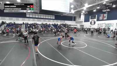 113 lbs Cons. Round 5 - Darin Luonge, OCRTC vs Christian Gonzalez, Rancho Bernardo Wrestling Club