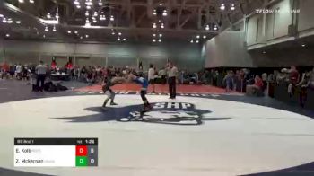 113 lbs Prelims - Ethan Kolb, Ride Out vs Zack Mckernan, Underground Warriors