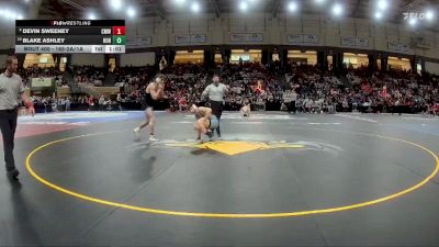 165-2A/1A Semifinal - Devin Sweeney, C. Milton Wright vs Blake Ashley, Huntingtown