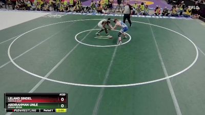 1st Place Match - Abdirahman Unle, Omaha Bryan vs Leland Sindel, Lincoln East