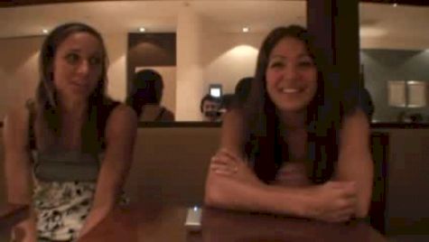 Lolo Jones and Priscilla Lopes