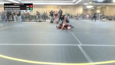 61 lbs 3rd Place - Ellis Koenigseker, Colorado Top Team vs Jonathan Mojarro, Threshold WC