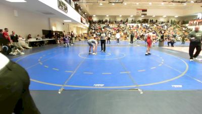 132 lbs Quarterfinal - Elias Mejias, Bluff Combat Club vs Collin Armona, Guerrilla Wrestling Academy