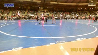 61 lbs Round Of 32 - Jackson Steiner, Well Trained vs Noah Brackett, RAW Wrestling Club