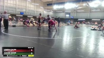 138 lbs Placement Matches (16 Team) - Hunter Keane, MF Purge Black vs Joseph Calvin, Mid TN Maulers