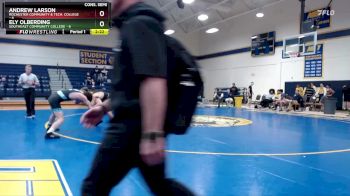 141 lbs Semis & 1st Wrestleback (8 Team) - Andrew Larson, Rochester Community & Tech. College vs Ely Olberding, Southeast Community College