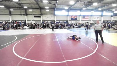 65 lbs Round Of 16 - Braxten Mangum, Ravage vs Easton Carbonneau, Painted Desert WC