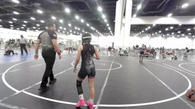 81 lbs Consi Of 4 - Nayeli Chavez, Yucaipa Thunder WC vs Jaiden Pearsall, LV Bears WC