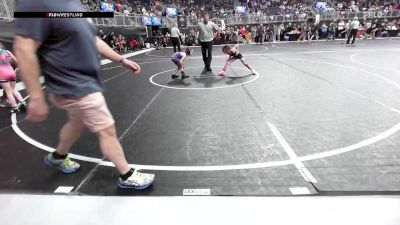 54-58.7 lbs Consi Of 8 #2 - Winifred Perry, Springdale Youth Wrestling Club vs Axl Ellsbury, Elk County Wrestling