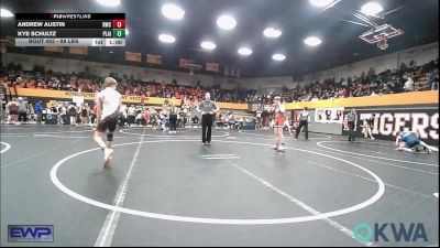 112 lbs Consi Of 8 #2 - Andrew AUSTIN, Redskins Wrestling Club vs Kye Schultz, Plainview Youth Wrestling Club