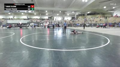 60 lbs Cons. Round 1 - Knox Slone, Nashville Catholic Wrestling vs Elijah Travis, Rabbit Wrestling Club
