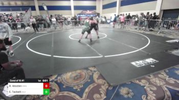 215 lbs Consi Of 16 #1 - Ryan Wooten, Grindhouse WC vs Ezekiel Tackett, Silverback WC