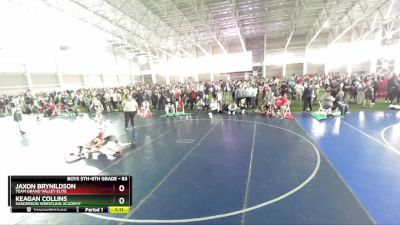 83 lbs Semifinal - Jaxon Brynildson, Team Grand Valley Elite vs Keagan Collins, Sanderson Wrestling Academy