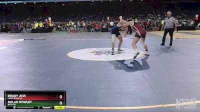 D4-175 lbs Semifinal - Brady Jess, Charlevoix HS vs Nolan Rowley, Bath HS