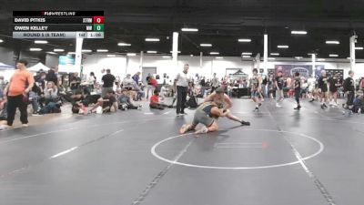 140 lbs Round 5 (6 Team) - David Pitkis, Xtreme Team vs Owen Kelley, Mat Warriors