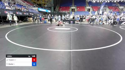 126 lbs Cons 64 #2 - Jayden Tyson, NY vs Timmy Boda, FL