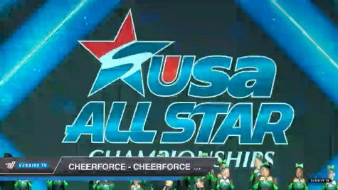 CheerForce - CheerForce Riot [2019 Junior 1 Day 1] 2019 USA All Star Championships