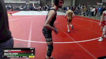 95 lbs 5th Place Match - Jarett Moenkedick, Hibbing vs Braxton Weber, Red Rock Central