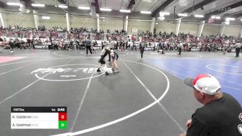 Consolation - Kyle Danielle Calderon, Carlsbad Combat WC vs Athena Uselman, Aztec