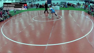 100 lbs Emma Acampora, New Jersey vs Kate Hollinger, Pennsylvania Red