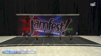 Cheer Skillz Academy - Vortex [2025 L2.1 Youth - PREP - D2 Day 1] 2025 JAMfest San Antonio Classic