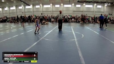 60 lbs Round 1 (8 Team) - Brex Taylor, Tri State Hammers vs Branson Newhouse, Phoenix WC