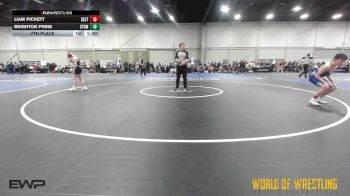 95 lbs 7th Place - Liam Pickett, Best Trained 14U 1 vs Brighton Prine, Storm MS