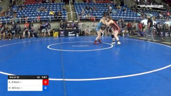 164 lbs Rnd Of 32 - Kiersten O'Neill, Indiana vs Haley Wilcox, Texas