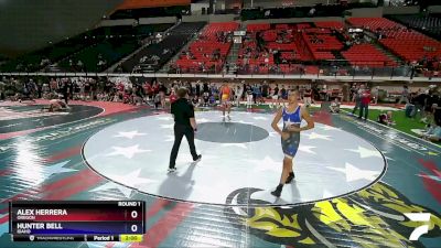 155-168 lbs Round 1 - Alex Herrera, Oregon vs Hunter Bell, Idaho