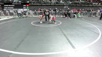 75 lbs Round Of 16 - Jionni Milazzo, Cordoba Trained vs Liam Tavarez, North Bergen