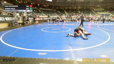 120 lbs Consolation - Bode Bratsburg, Nebraska Boyz vs Tanner Ingle, American Dream