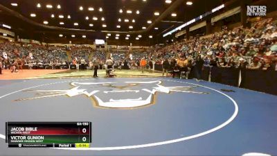 6A-150 lbs Cons. Round 1 - Jacob Bible, Wichita-West vs Victor Gunion, Shawnee Mission West