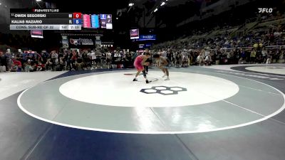 165 lbs Cons. Sub-rd Of 32 - Owen Segorski, MI vs Kalias Nazario, FL