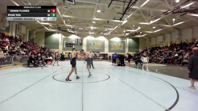 128 lbs Champ. Round 2 - Edwin Flores, Bonita Vista vs Ryan Ton, Del Norte