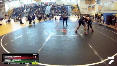 190 Blue Round 2 - JAIYDEN VENTURA, Cypress Creek H S vs Killian Lonergan, Fletcher Senior