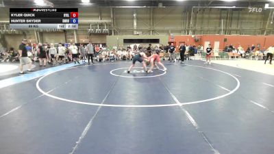 89 kg Quarterfinal - Kyler Quick, Steller Trained Cad Bane - HSE vs Hunter Snyder, Sea-Monkey Round-Up - HSE