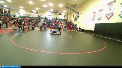 132 lbs 1st Place Match - Kase Denison, Tonasket vs Patricio Santiago, Warden