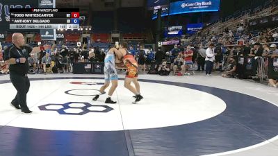 144 lbs Champ. Rd Of 32 - Todd Whitescarver, Montana vs Anthony Delgado, Nevada