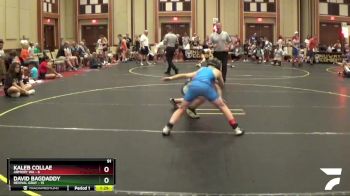 91 lbs Round 5 (6 Team) - Kaleb Collae, Armory WA vs David Bagdaddy, Revival Gray