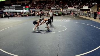 D 2 126 lbs Cons. Round 2 - Hoyt Manning, Prairieville vs Lucas Manuel, Sam Houston