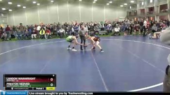 100 lbs Round 3 (6 Team) - Preston Nedved, South Dakota Lightning vs Landon Wainwright, Iowa Red