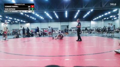 150 lbs Round 1 (4 Team) - Connor Harrill, Slate Wrestling Academy vs Kam Dotson, Missouri Outlaws