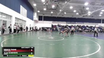 106 lbs Quarterfinal - Benicio Thome, Bishop Amat vs Elias Echeveste, Bonita