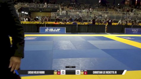 Christian Lee Ricketts Jr vs Lucas Helio Rubio 2025 Pan Kids Jiu-Jitsu IBJJF Championship