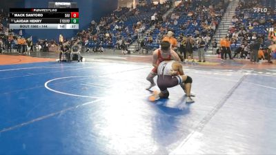 144 lbs Cons. Round 6 - Laudan Henry, St Peter Prepatory vs Mack Santoro, Saucon Valley