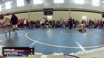 106 lbs Semifinal - Jaxsen Jean, Bloomington South Wrestling Club vs Michael Skaggs, Midwest Regional Training Center