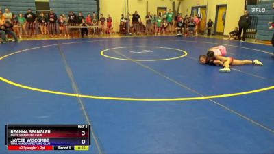102 lbs Round 1 - Reanna Spangler, Maize Wrestling Club vs Jaycee Wiscombe, Trailhands Wrestling Club