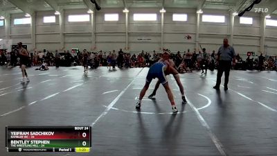 120 lbs Round 5 (10 Team) - Yeifram Sadchikov, Rambler WC vs Bentley Stephen, The Wrestling Mill