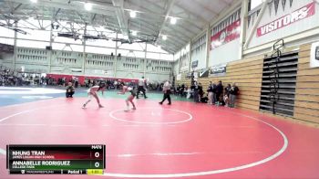 105 (107) Champ. Round 2 - Annabelle Rodriguez, College Park vs Nhung Tran, James Logan High School